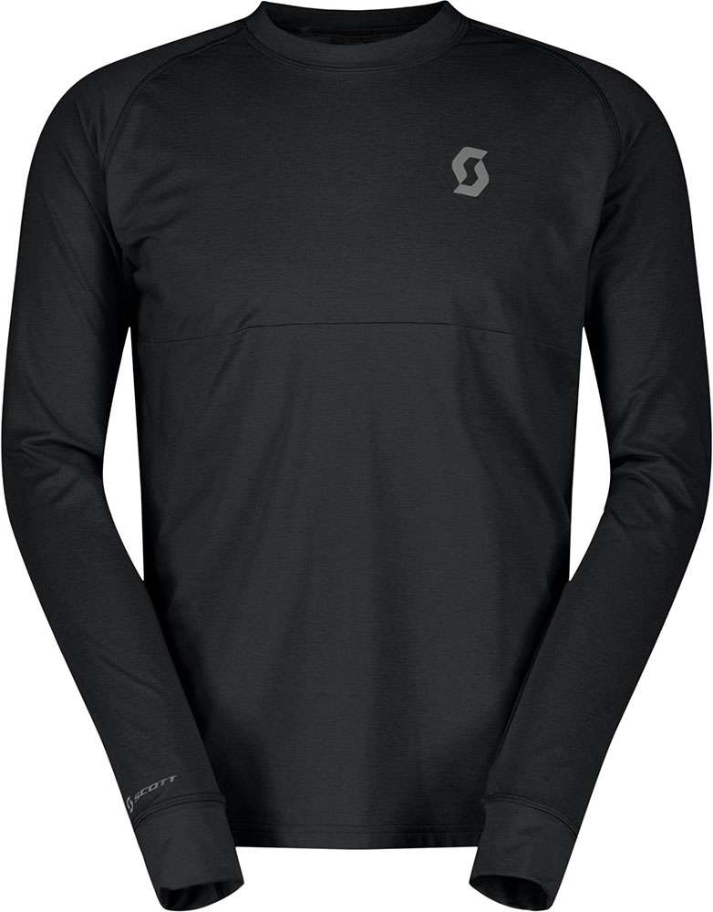 Load image into Gallery viewer, Scott trail storm warm light - mtb long sleeve jersey
