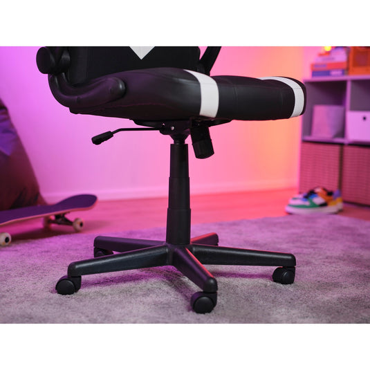 Trust gxt 703w riye gamingstoel (zwart wit)