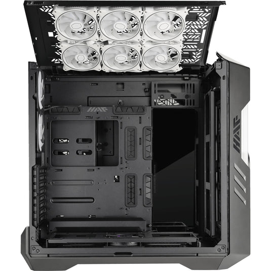 Cooler master haf 700 evo big tower behuizing (grijs | 4x usb-a | 1x usb-c | rgb | tempered glass)