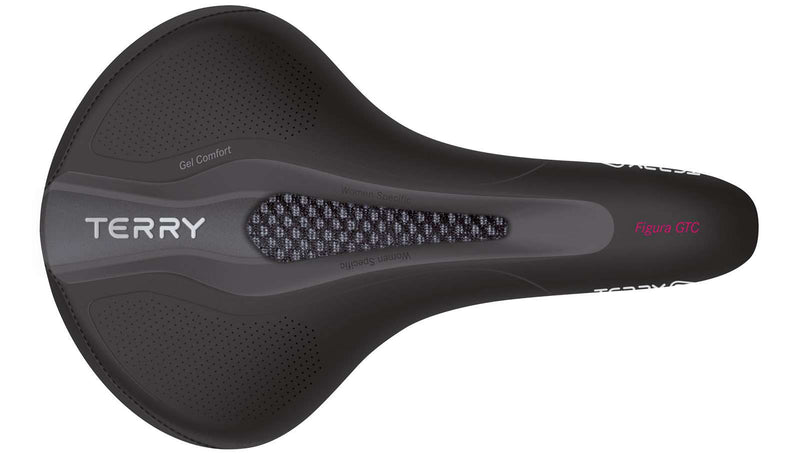 Load image into Gallery viewer, Terry zadel Figura GTC Max gel dames zwart
