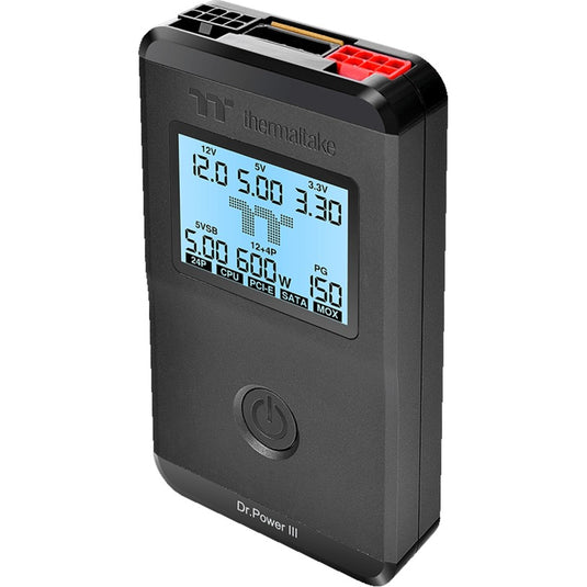 Thermaltake dr. power iii meetapparaat (zwart)