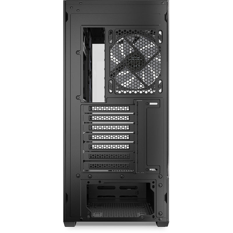 Load image into Gallery viewer, Sharkoon ak6 rgb midi tower behuizing (zwart | 2x usb-a | 1x usb-c | rgb | tempered glass)
