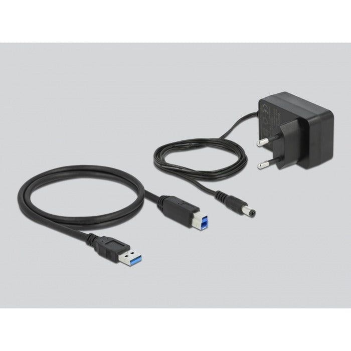 Load image into Gallery viewer, Delock 4-port usb 3.2 gen 1 usb-hub (grijs)
