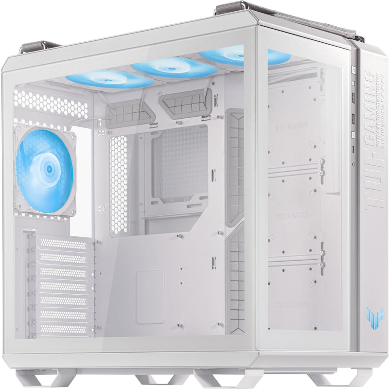 Load image into Gallery viewer, Asus tuf gaming gt502 plus midi tower behuizing (wit | 2x usb-a | 1x usb-c | tempered glass)
