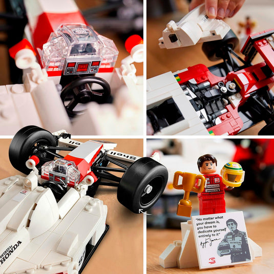 Lego icons - mclaren mp4 4 en ayrton senna constructiespeelgoed (10330)