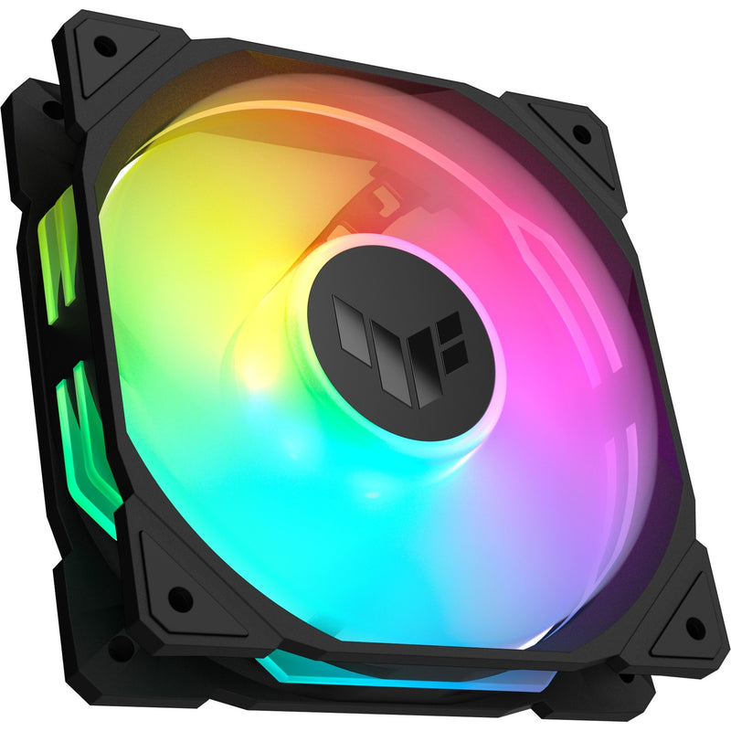 Load image into Gallery viewer, Asus tuf gaming tr120 argb case fans (zwart, 3 stuks, 120 x 120 x 25 mm)
