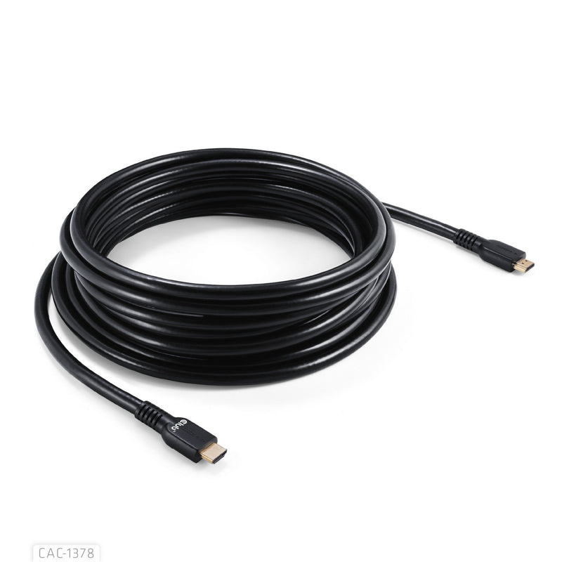 Load image into Gallery viewer, Club 3d ultra high speed hdmi 2.1 gecertificeerde kabel male-male (zwart, 7,5 meter, 4k 240hz, 8k 60hz, 48gbps)

