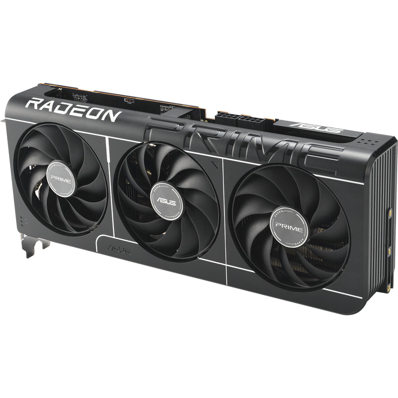 Load image into Gallery viewer, Asus prime radeon rx 9070 gre grafische kaart (grijs, 3x displayport, 1x hdmi)
