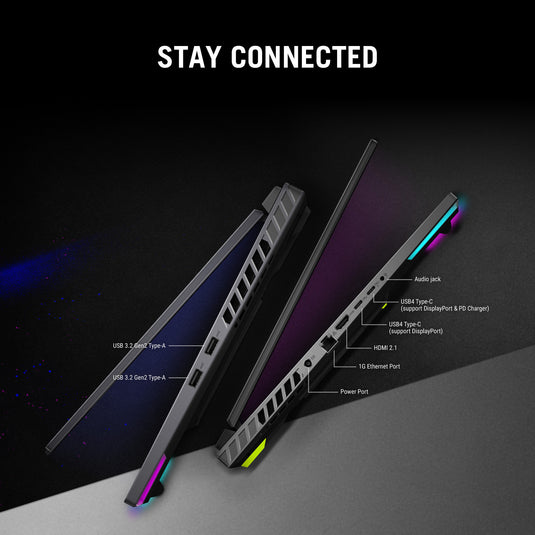 Asus rog strix g16 g614fr-s5213w 16 gaming laptop (grijs groen | ryzen 9 9955hx | rtx 5070 ti | 32 gb | 1 tb ssd)