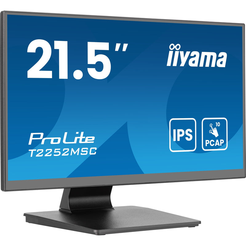 Load image into Gallery viewer, Iiyama prolite t2252msc-b2ag 21.5 touchscreen monitor (zwart, hdmi, displayport, 2x usb-a, usb-b)

