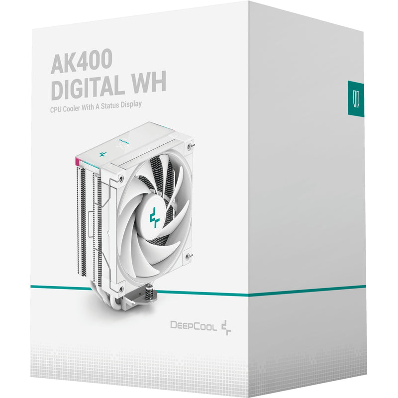 Load image into Gallery viewer, Deepcool ak400 digital rgb cpu-koeler (wit)
