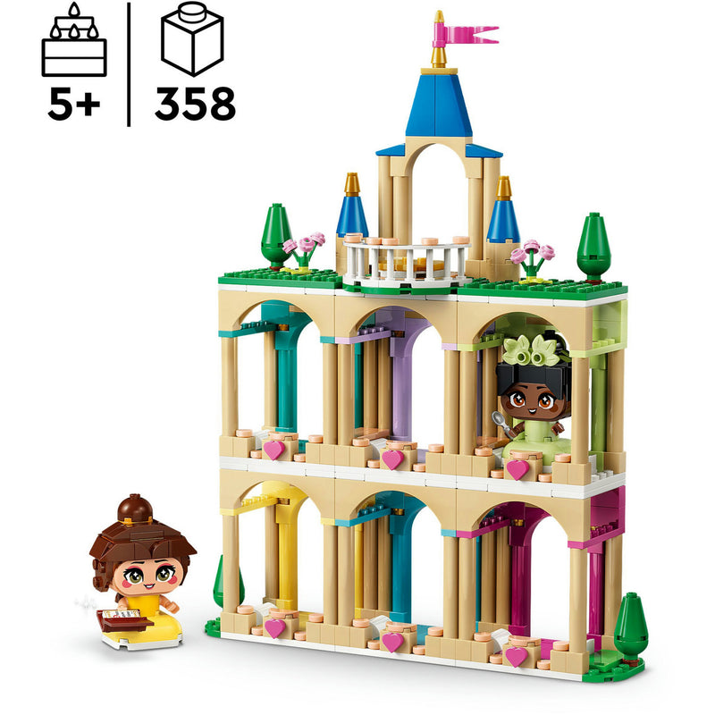 Afbeelding laden in galerijviewer, Lego disney princess 43291 mini belle en tiana met kasteel
