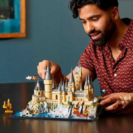 Lego harry potter - kasteel zweinstein en terrein constructiespeelgoed (76419)