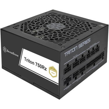 Silverstone triton 750rz modulaire 750 watt voeding (zwart, 1x 12v-2x6, 3x pcie)