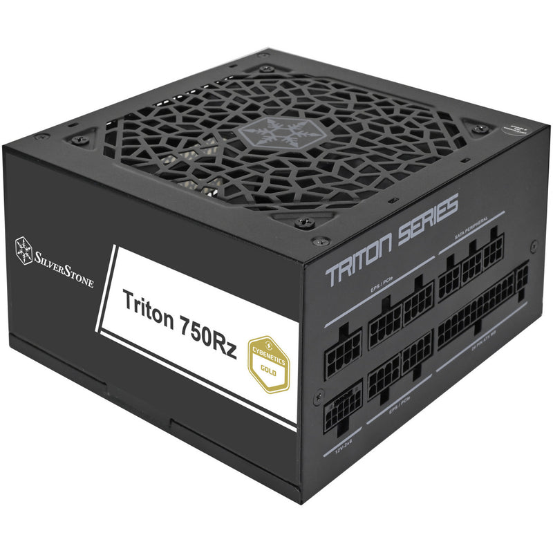 Load image into Gallery viewer, Silverstone triton 750rz modulaire 750 watt voeding (zwart, 1x 12v-2x6, 3x pcie)
