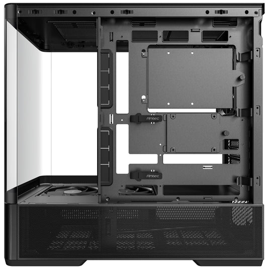 Antec c6 curve air midi tower behuizing (zwart | 2x usb-a | 1x usb-c | tempered glass)