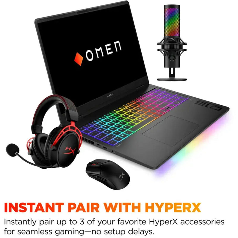 Load image into Gallery viewer, Hp omen max 16-ah0370nd 16 gaming laptop (zwart | core ultra 7 255hx | rtx 5070 ti | 32 gb | 2 tb ssd)
