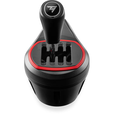 Thrustmaster th8s add-on gaming shifter (zwart rood, pc, playstation 4, playstation 5, xbox series x|s, xbox one)