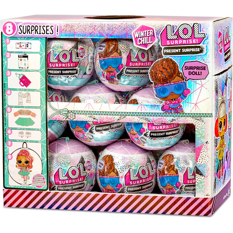 Load image into Gallery viewer, Mga entertainment l.o.l. surprise! present surpise winter chill pop
