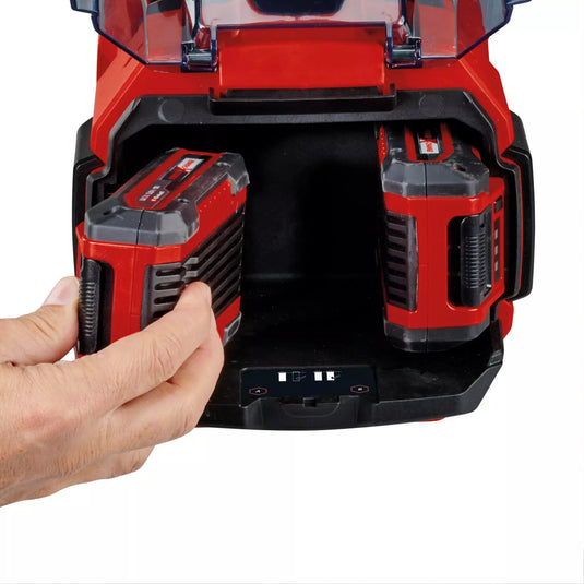 Einhell aquinna accu automatische tuinpomp (rood zwart, accu en oplader niet inbegrepen, power x-change)