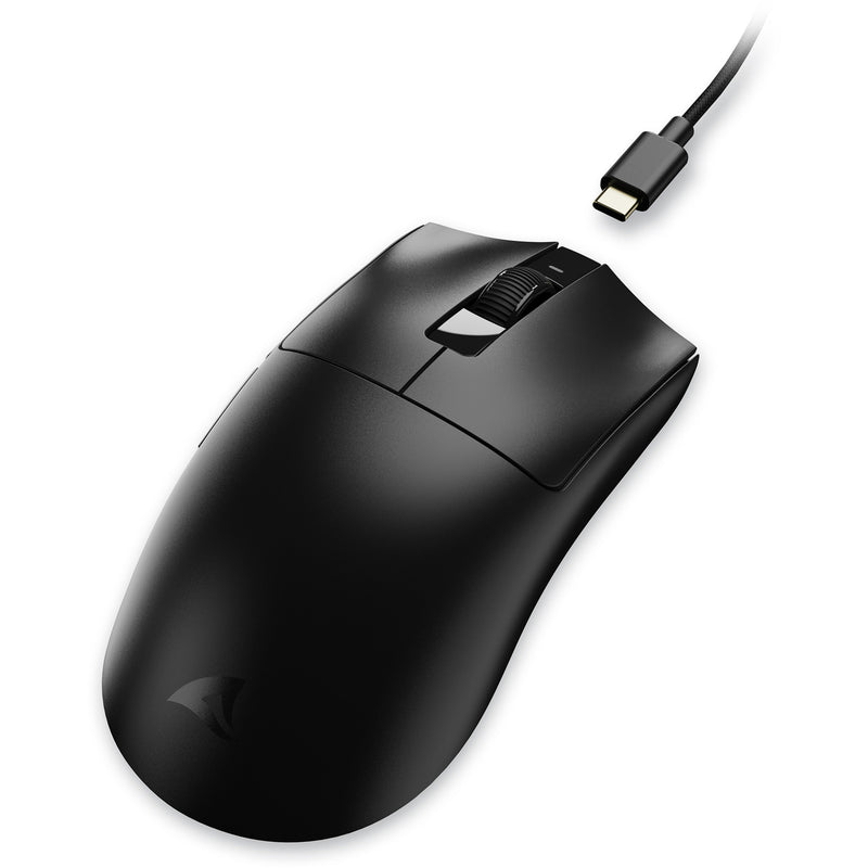 Load image into Gallery viewer, Sharkoon fireglider one gaming muis (zwart, 400 - 12.000 dpi, 2.4 ghz usb)
