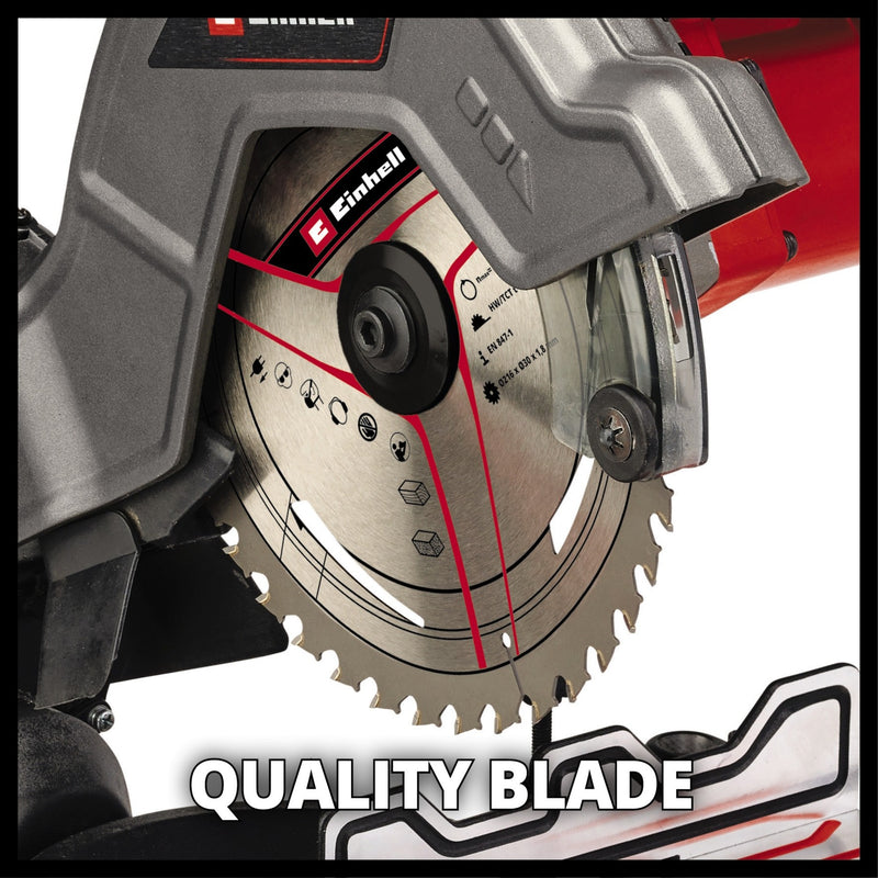 Load image into Gallery viewer, Einhell te-ms 18 8 li-solo accu afkort- verstekzaag afkort- en verstekzaag (rood, accu en oplader niet inbegrepen)
