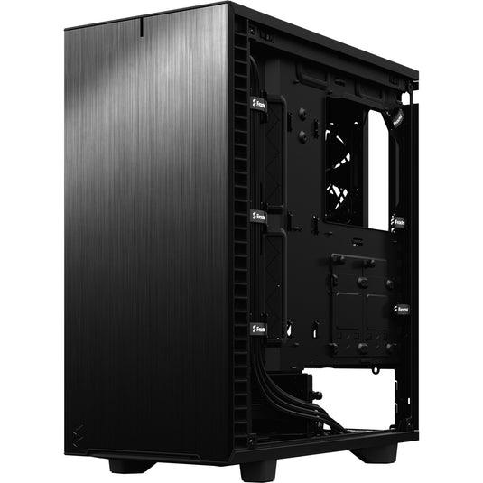 Fractal design define 7 compact midi tower behuizing (zwart | 4x usb-a | 1x usb-c)