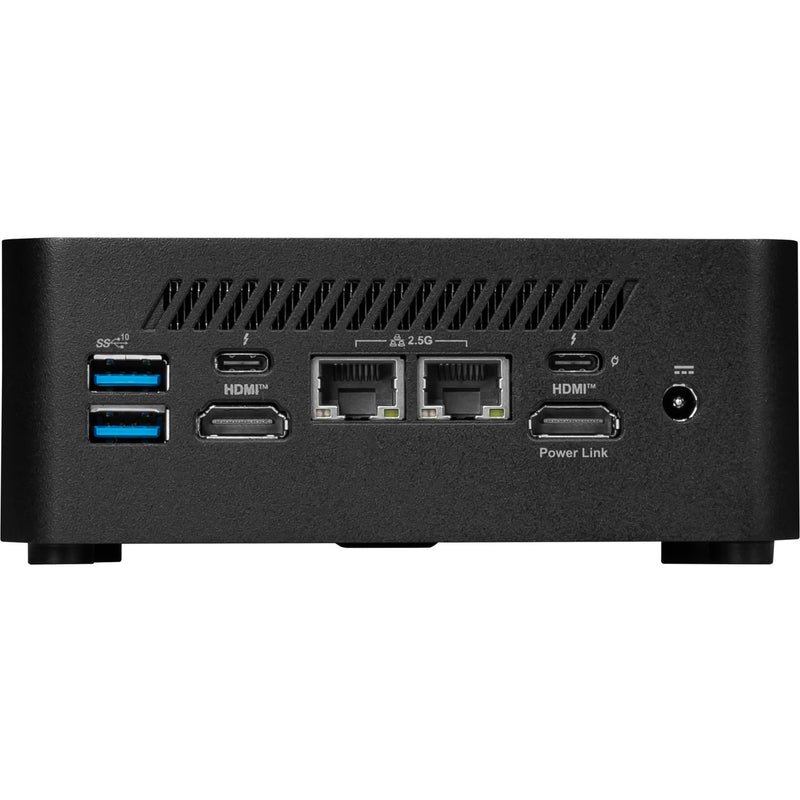 Load image into Gallery viewer, Msi cubi nuc 1m-002eu pc-systeem (zwart | core 5 120u | intel graphics | 8 gb | 512 gb ssd)
