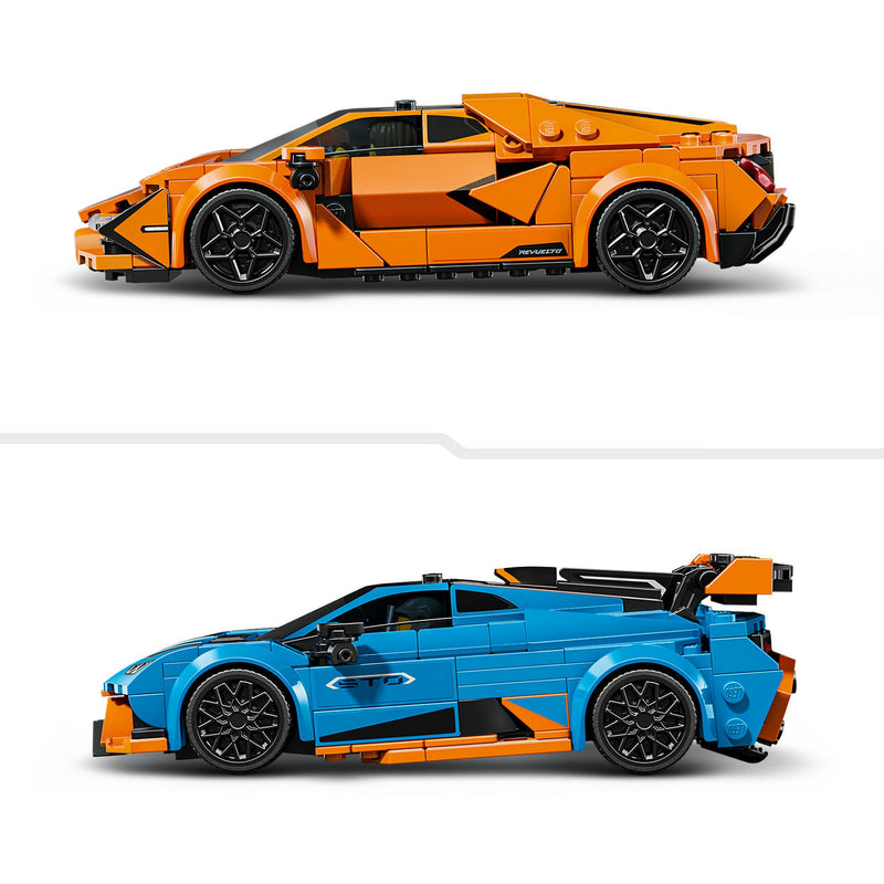 Load image into Gallery viewer, Lego speed champions 77238 lamborghini revuelto en huracan sto
