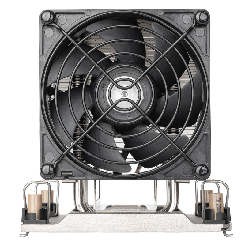 Load image into Gallery viewer, Silverstone sst-xe04-4677vb cpu-koeler (zwart, 4-pins pwm fan-connector)
