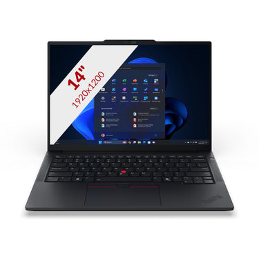 Lenovo thinkpad e14 gen 7 amd (21t0006pmh) 14 laptop (zwart | ryzen 5 220 | radeon 740m | 16 gb | 512 gb ssd)