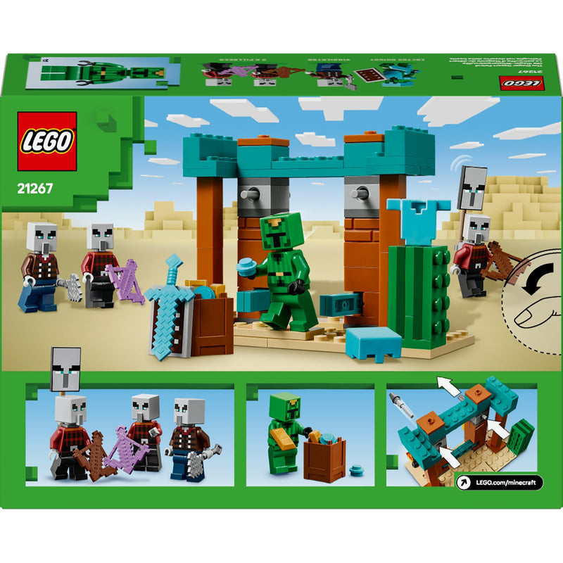 Load image into Gallery viewer, Lego minecraft 21267 de illagers in de woestijn
