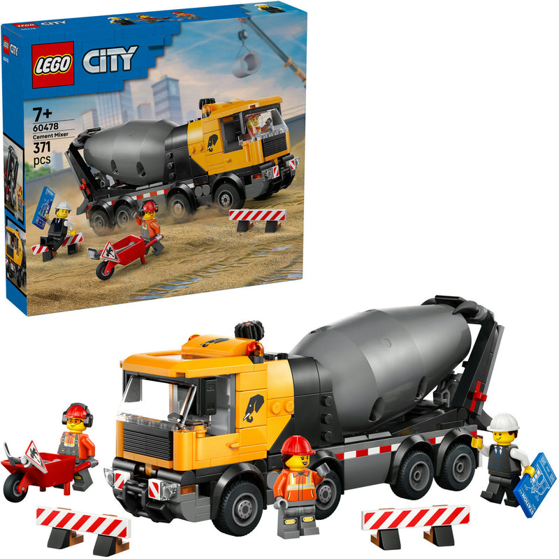 Load image into Gallery viewer, Lego city cement mixer constructiespeelgoed
