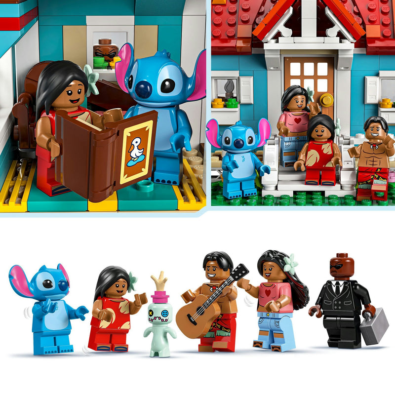 Load image into Gallery viewer, Lego disney - lilo en stitch strandhuis constructiespeelgoed (43262)
