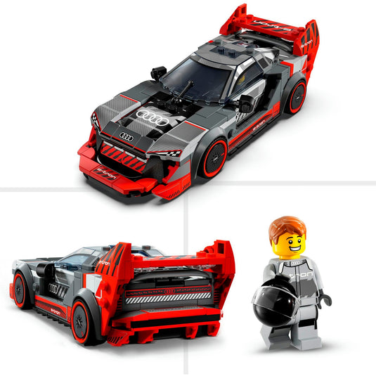 Lego speed champions - audi s1 e-tron quattro racewagen constructiespeelgoed (76921)