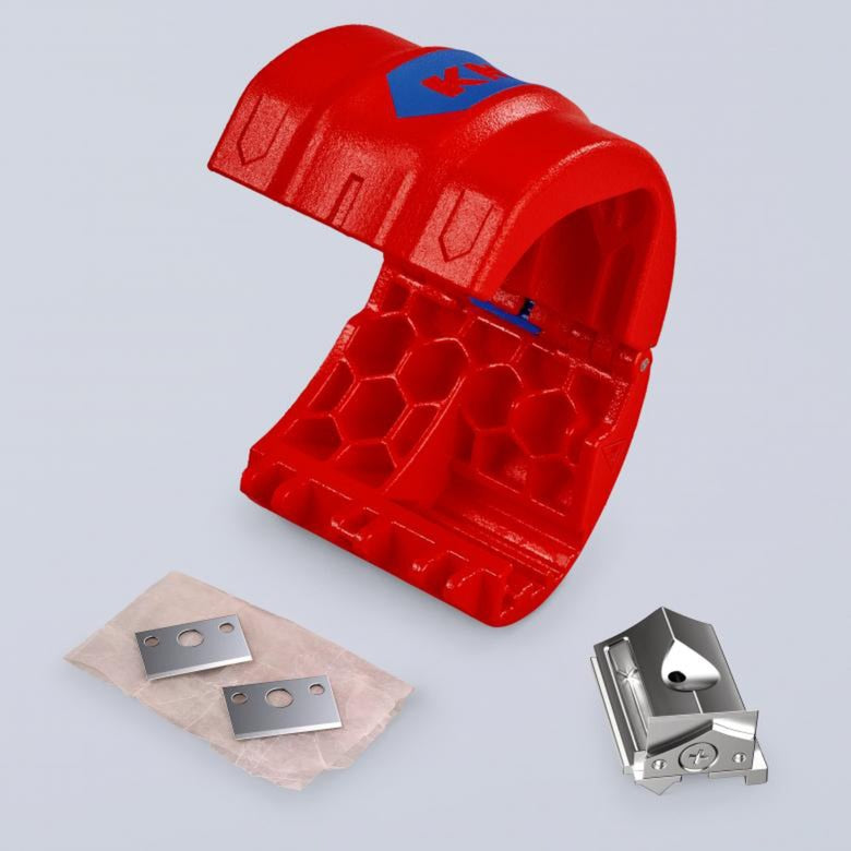 Load image into Gallery viewer, Knipex bix 90 22 10 bk pijpsnijder (rood blauw)
