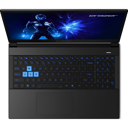Erazer deputy 15 p1 md62763 15.6 gaming laptop (zwart | core 5 210h | rtx 5060 | 16 gb | 1 tb ssd)