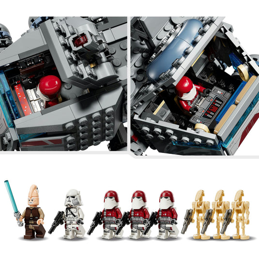 Lego star wars - republic juggernaut constructiespeelgoed (75413)
