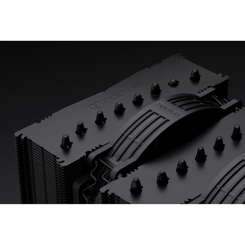 Load image into Gallery viewer, Noctua nf-a14x25r g2 pwm chromax.black case fan (zwart, 140 x 140 x 25 mm)
