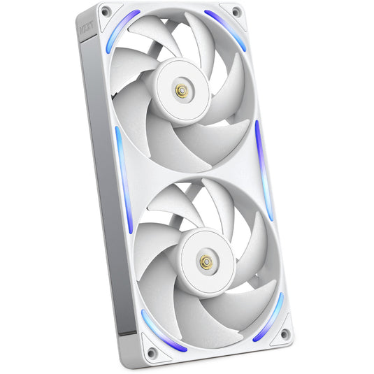 Nzxt f240x rgb case fans (wit, 2 stuks, 240 x 120 x 30 mm, pwm)