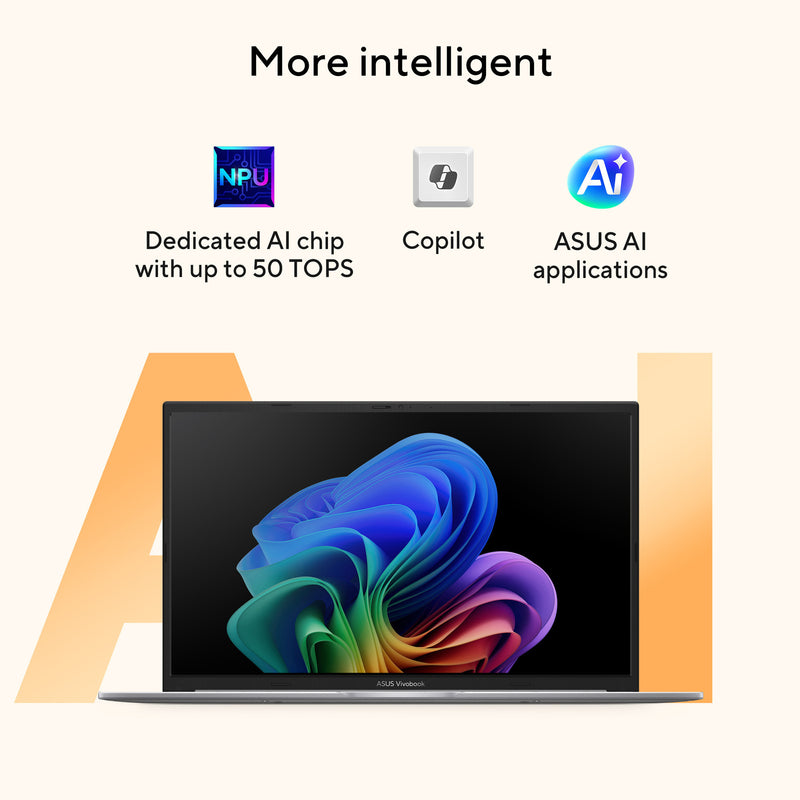 Afbeelding laden in galerijviewer, Asus vivobook 18 m1807ga-s8004w 18 laptop (blauw | ryzen 7 445 | radeon 840m | 32 gb | 1 tb ssd)
