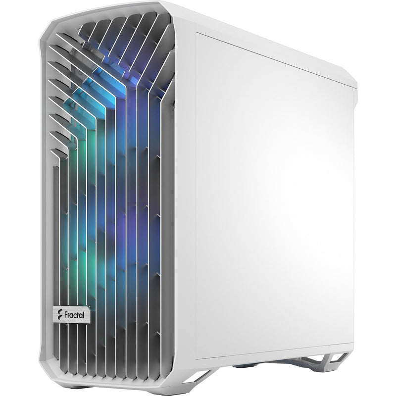 Load image into Gallery viewer, Fractal design torrent white rgb tg clear tint midi tower behuizing (wit | 2x usb-a | 1x usb-c | rgb | window)
