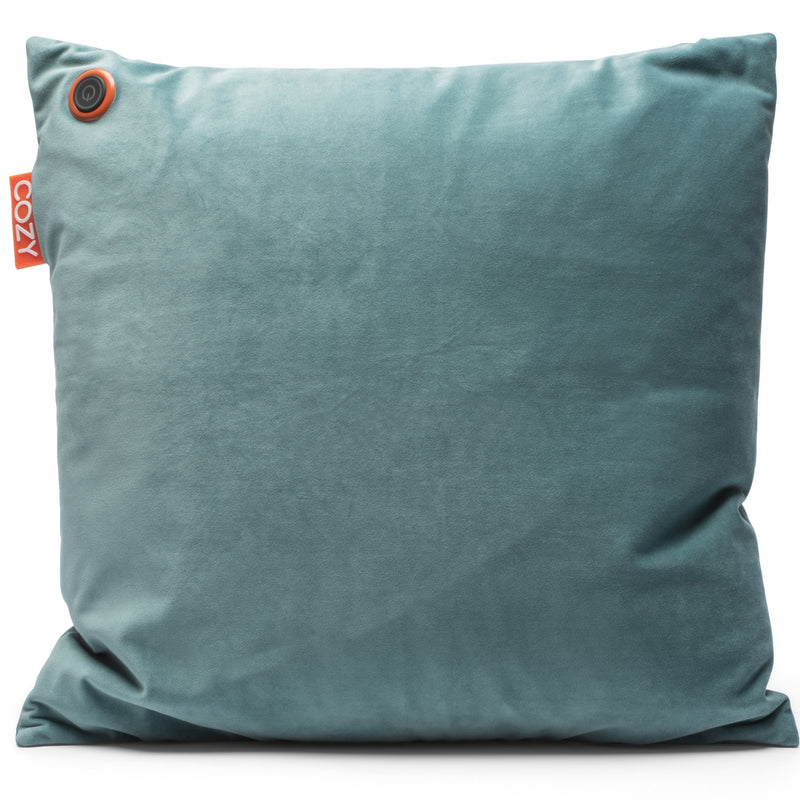 Load image into Gallery viewer, Cozy una velvet 45 x 45 cm draadloos warmtekussen (blauwgroen, powerbank 5000 mah)
