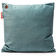 Cozy una velvet 45 x 45 cm draadloos warmtekussen (blauwgroen, powerbank 5000 mah)