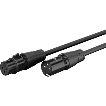 Goobay xlr-aansluitkabel (zwart, 1 meter)