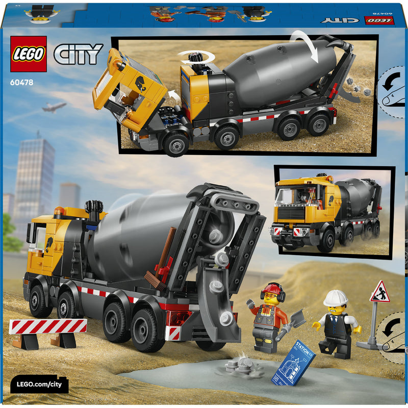 Load image into Gallery viewer, Lego city cement mixer constructiespeelgoed
