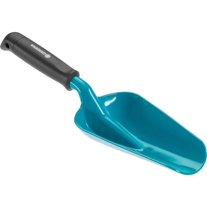 Load image into Gallery viewer, Gardena bloemenschep groot handschepje (turquoise zwart, 8953-20)

