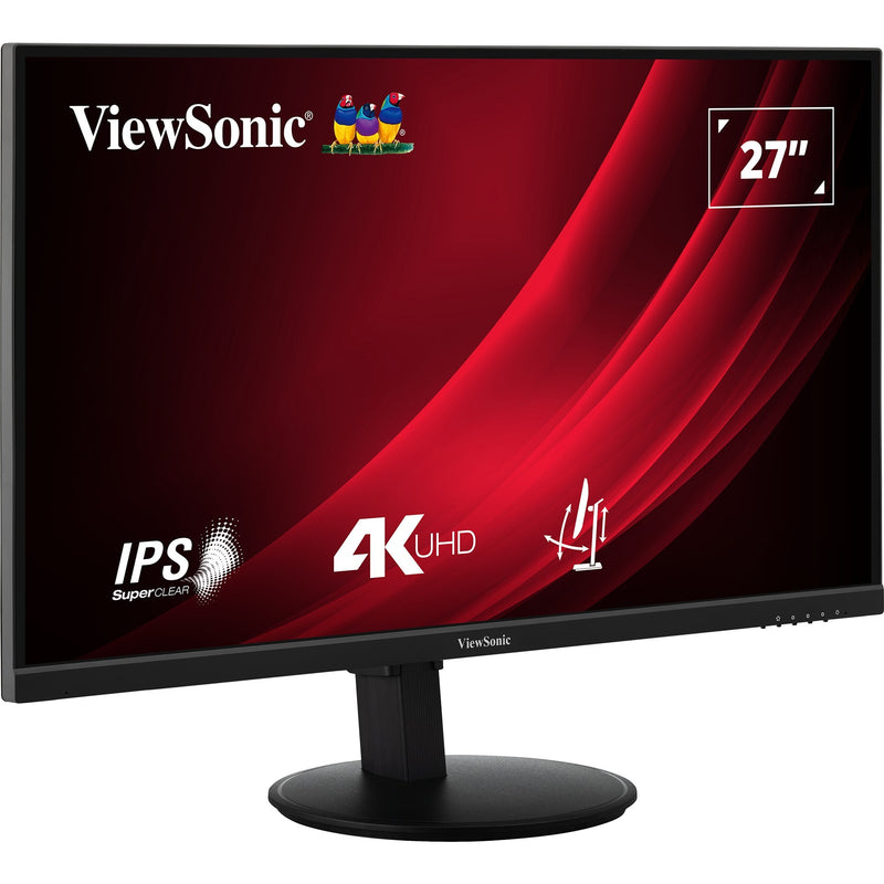Load image into Gallery viewer, Viewsonic vg2708-4k 27 monitor (zwart (mat), 2x hdmi, 1x displayport)
