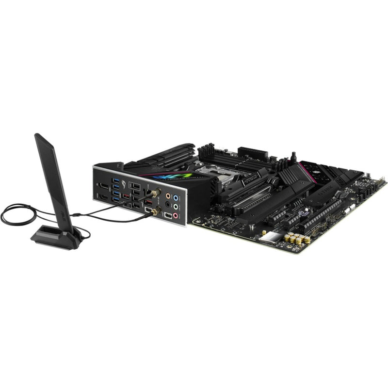 Load image into Gallery viewer, Asus rog strix b650e-f gaming wifi socket am5 moederbord (zwart, raid, 2.5 gb-lan, wi-fi 6e, bt 5.2, sound, atx)
