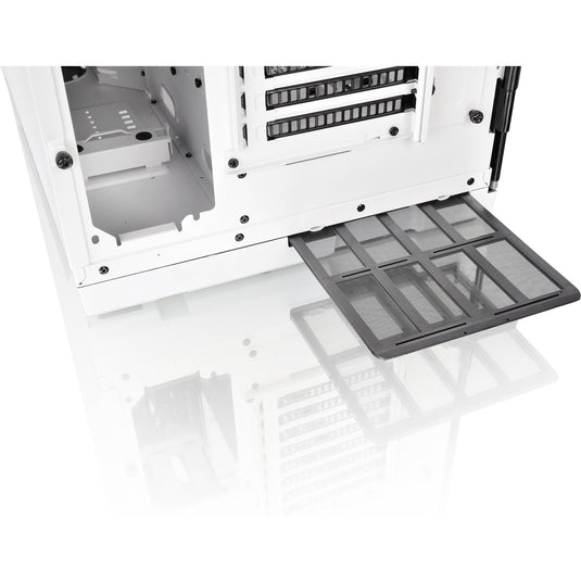 Thermaltake view 51 tg snow argb edition midi tower behuizing (wit | 4x usb-a | 1x usb-c | rgb | window)